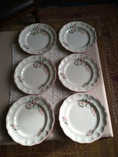 Lot de 6 Assiettes plates