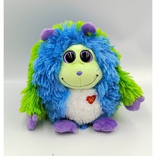 Peluche monstre bleu vert