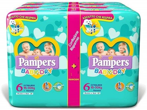 Pampers baby dry duo maxi - pampers,