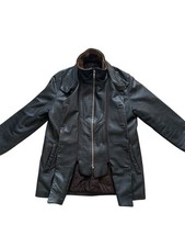 Vintage genuine leather coat Vinci House By Marco Italia - Viscose lining