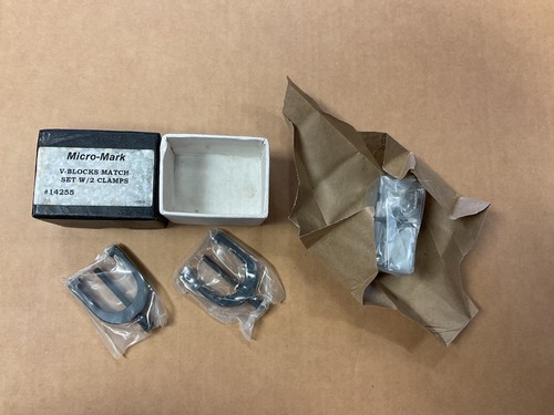 Micro mark blocks - v-blocks, set
