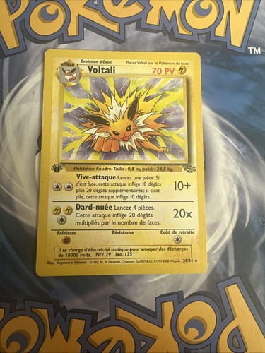 Carte pokemon voltali fr - pokemon,