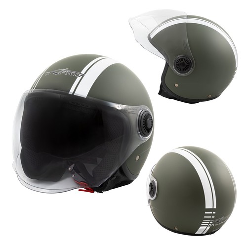 Casque jet moto homologué - casque,