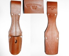 Porte cuir brun baionnette