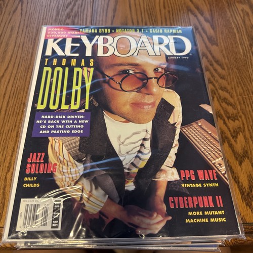 Keyboard magazine lot 12 - magazine, lot: