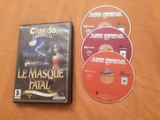 Jeu PC Cluedo Chronicles, le masque fatal 3 CD Très bon état 