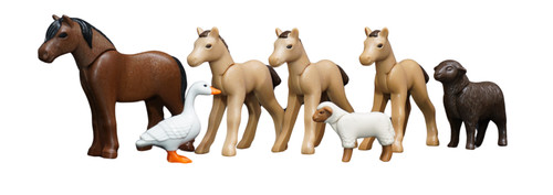 Playmobil poney poulain - , mouton