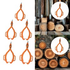 Tongles de levage de rondins grimpes en bois de grappin robustes pour