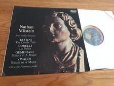 Nathan MILSTEIN violin : Four Italian Sonatas FRENCH LP CAPITOL P.8481  EX+