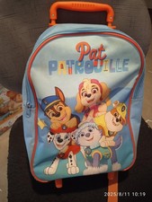 PAT PATROU Sac à Dos Roulette pour Fillette 2/5 Ans - Cartable Petit avec Roues 