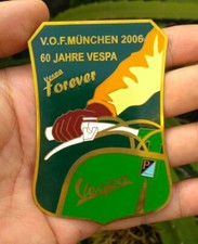 Vintage Badge Emblème Vespa 80s Mods PX Series Piaggio LOGO GS ULMA VIGANO