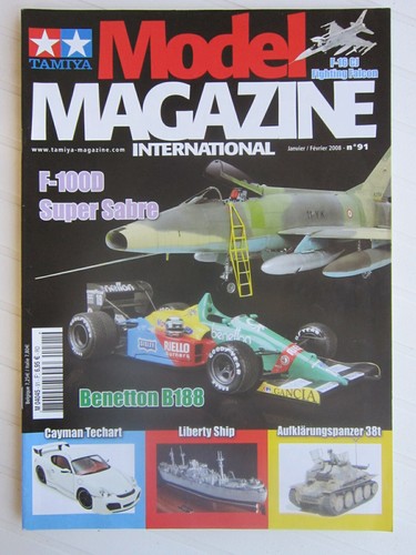 Tamiya model magazine 91 - magazine,