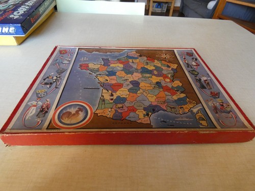 Puzzle bois departements