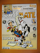 CaseMate N° 89 du 02/2016- Lucky Luke remis en selle. Tapis rouge pour Tintin