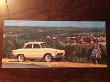 CARTE POSTALE PUBLICITAIRE SIMCA ARONDE P.60 L'ETOILE 6  ANNEES 1950/1960 EO