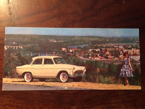 Carte postale publicitaire - carte,