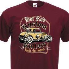 T-shirt HOT ROD - Kustom
