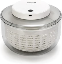 - Essoreuse Salade Électrique - 4L - Diamètre 20cm - Batterie Rechargeable pa...