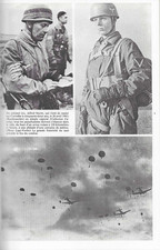Paras Matin Rouge MABIRE  Fallschirmjäger Allemagne 1940 1941  Presses Cité 1981