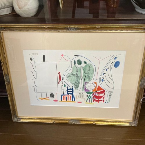 Lithographie pablo picasso - pablo,
