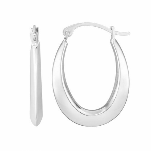 Boucles oreilles ovales - boucles,