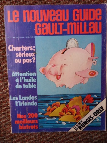 Gault millau mensuel mai - mensuel, n°25-mai