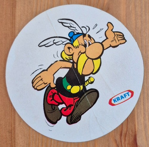 Asterix autocollant kraft 1971 - asterix,