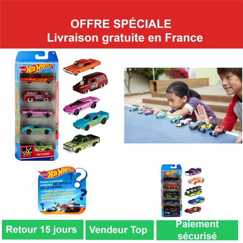 Hot wheels coffret 5 - wheels,