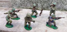 Lot Crescent Toy - WW2 - Infanterie Anglaise, Vintage, Collection 