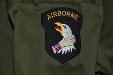 CHEMISE AMERICAINE VIETNAM PARATROOPER-AMERICAN US SHIRT VIETNAM 1965/1975