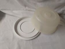  TUPPERWARE plat de service transporteur tarte gateaux vintage ancien 