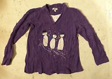 Christopher & Banks pull de Noël fêtes Bonhomme de Neige Christmas déguisement L