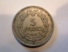 piece 5 F alu A.LAVRILLIER 1948 B 9 ouvert