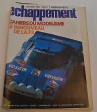 REVUE ECHAPPEMENT N° 105 JUILLET 1977