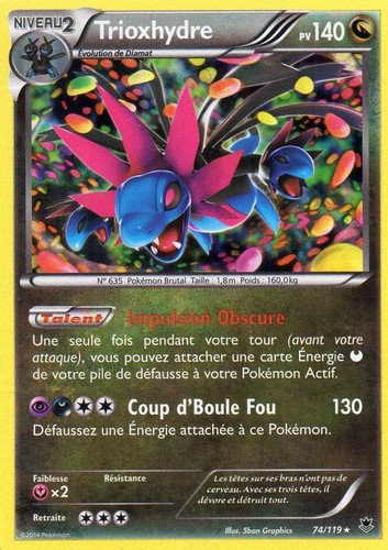 Trioxhydre holo 140pv 119 - holo,