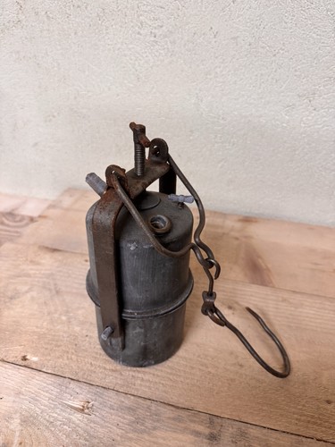 Ancienne lampe mineur à - lampe, de