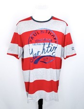 PAUL & SHARK LONG STRIPES YACHTING 1976 BEACH SESSION MEN TEE T-SHIRT CASUAL XL