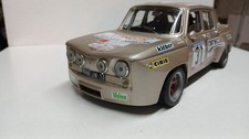 Renault R 8 Gordini groupe F  MONTE CARLO 1981 base Solido 1/18 (Code 3)