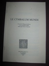 Le Cymbalum mundi actes du
