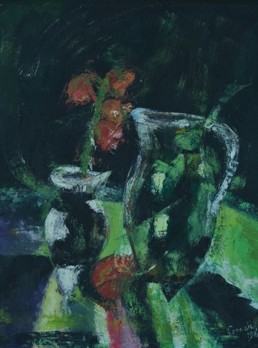 Ancien tableau nature - , morte