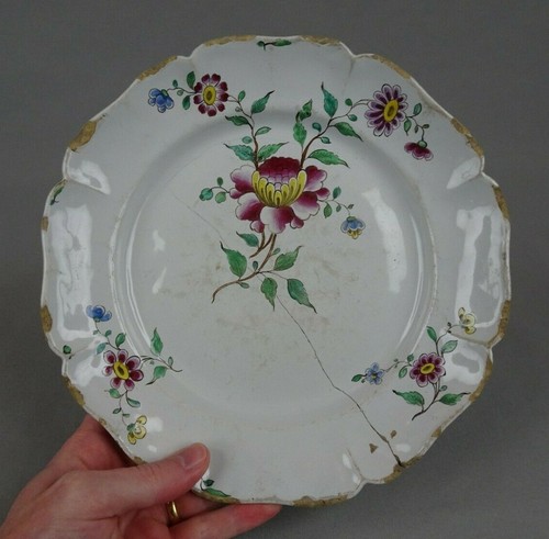 Ancienne assiette faïence - assiette,