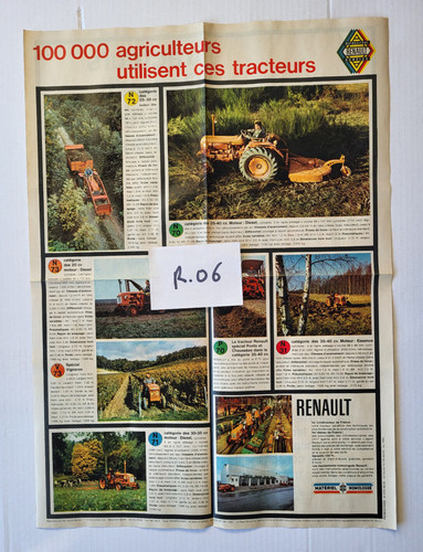 Tracteur renault - r.06,
