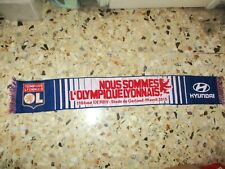 echarpe scarf 110 eme DERBY OL