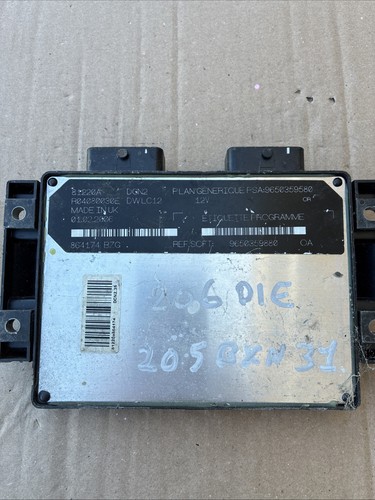 Calculateur moteur peugeot - calculateur,