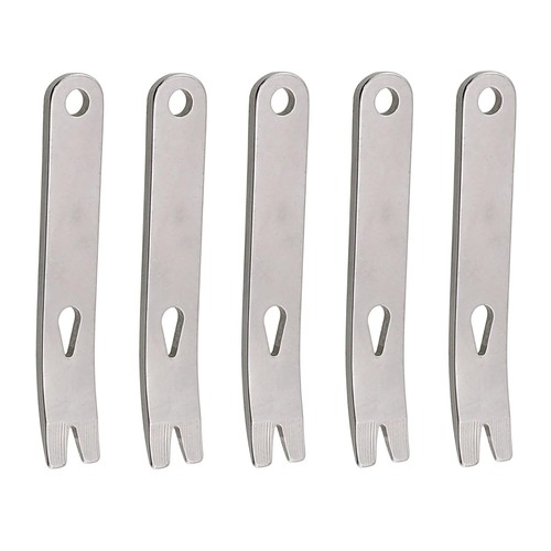 5pcs 77x12 5mm silver mini - 77x12.5mm,