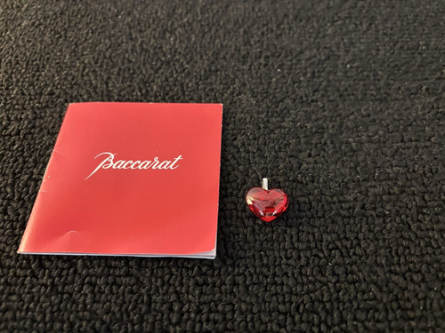Pendentif cœur rouge - , en