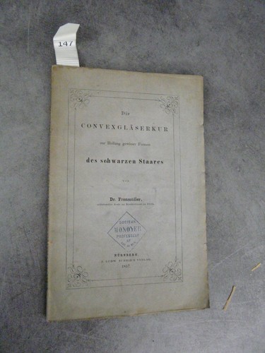 Die convexgläserkur allemand - convexgläserkur,