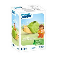 PLAYMOBIL JUNIOR 71699 Enfant avec escargot a bascule Junior