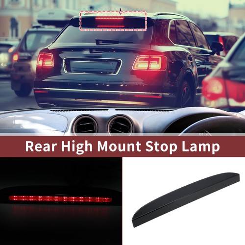 Black led third brake - third, light