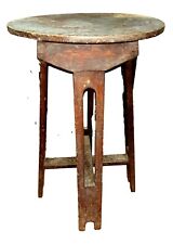 ANCIENNE TABLE D'APPUI. CHÊNE TEINTÉ (?). ESPAGNE(?). XIXE-XXE SIÈCLE